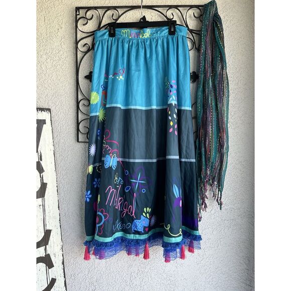 Disney Encanto Mirabel Skirt Costume - Size XL - Multicolored - Picture 1 of 10